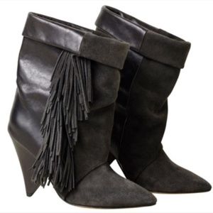 Isabel Marant x H&M Fringe Bootie Ankle Boot